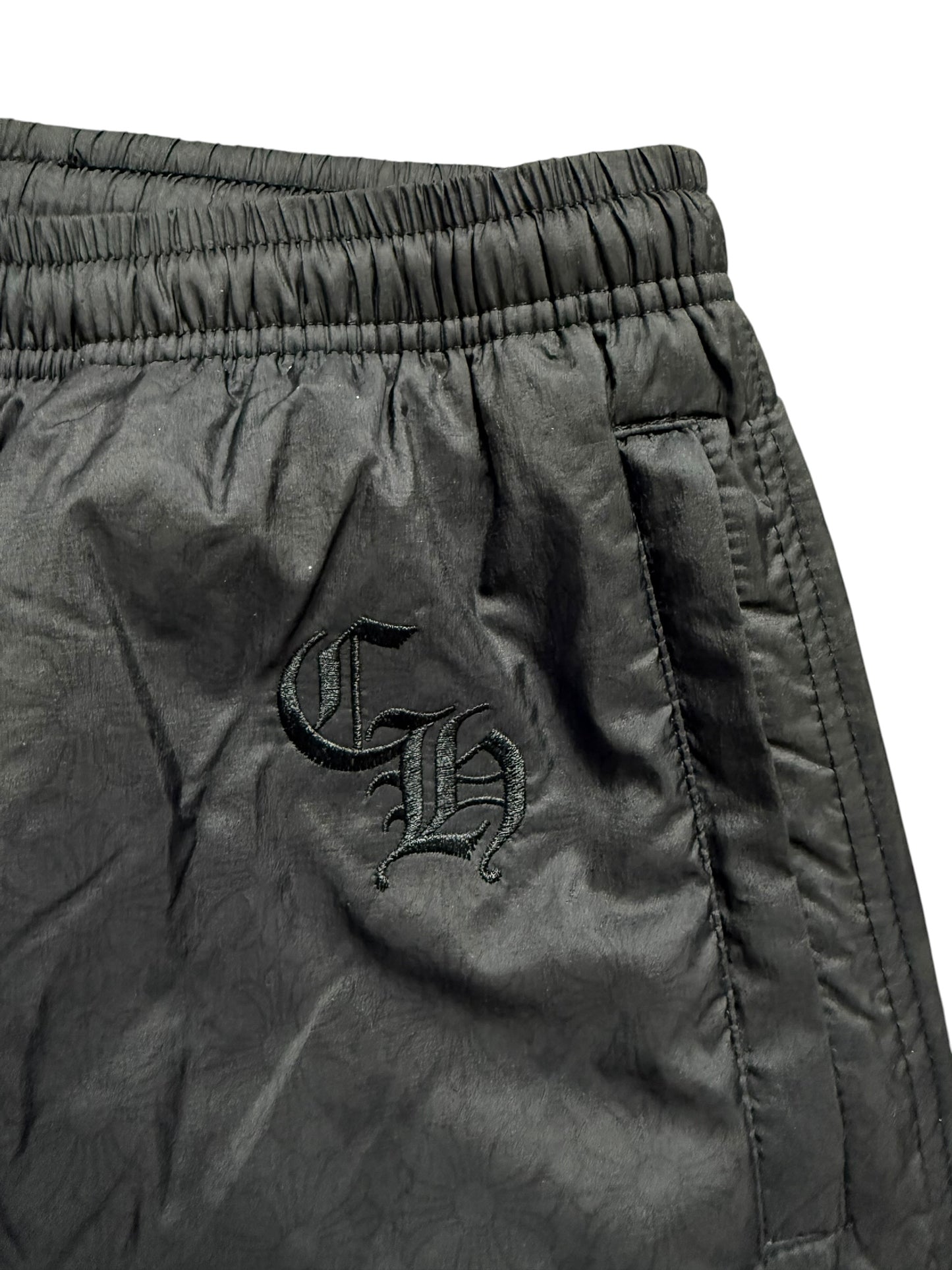 Chrome Hearts Plus Cross Monogram Nylon Pants Black