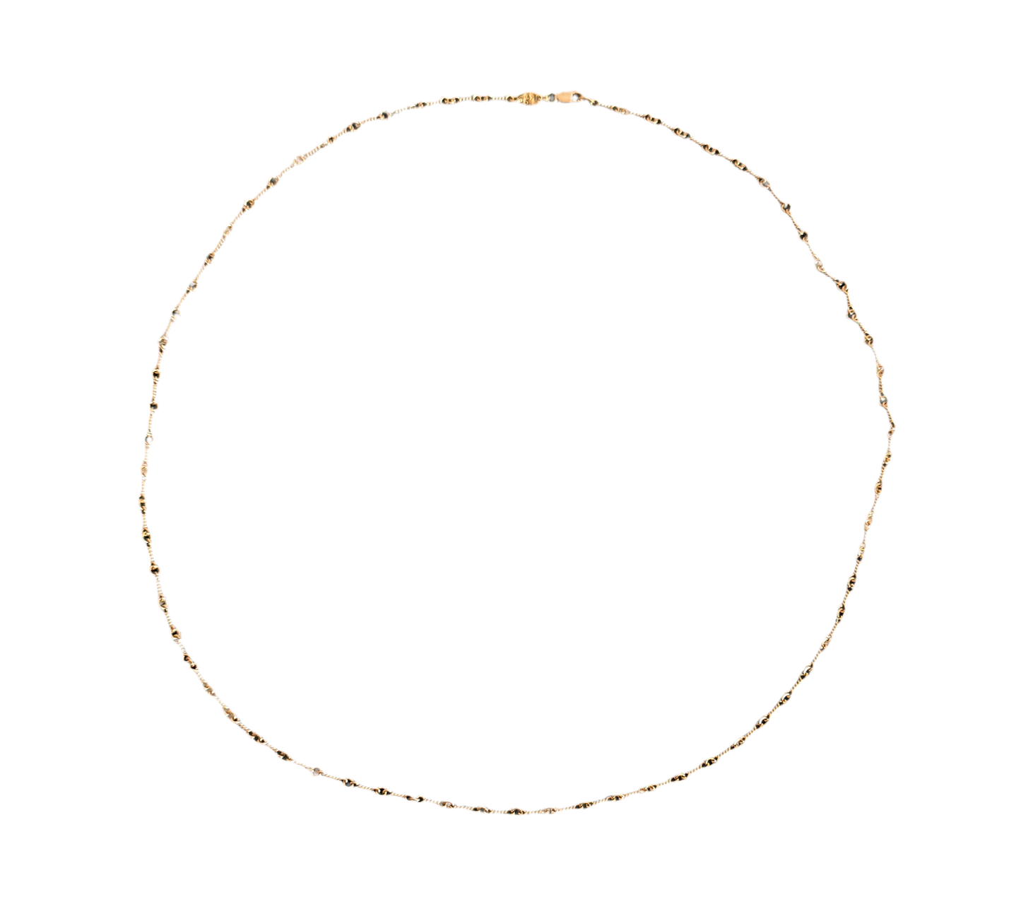 Chrome Hearts 22k Gold Twist Necklace Chain 24” Inch