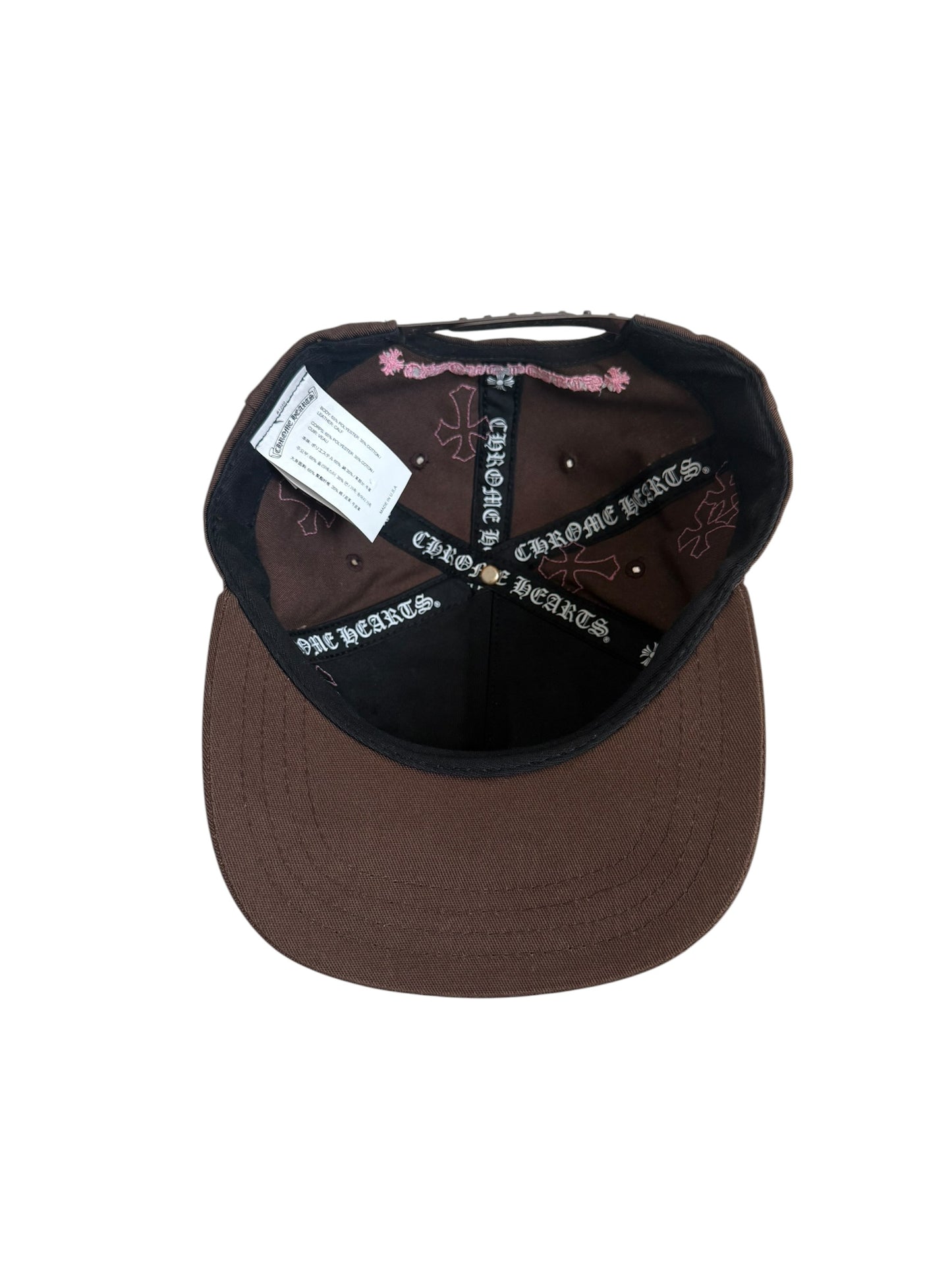 Chrome Hearts Cross Patch Snapback Hat