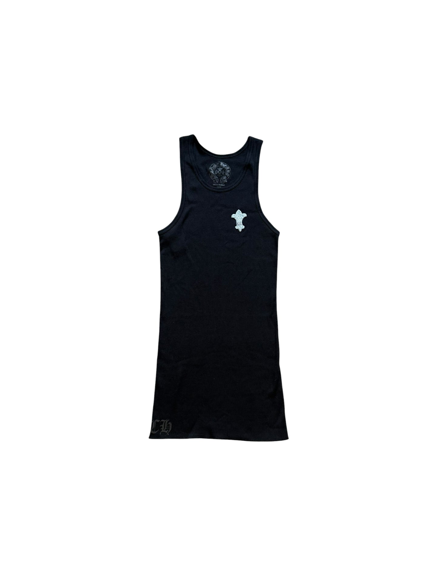 Chrome Hearts Crystal Fleur Tank Top