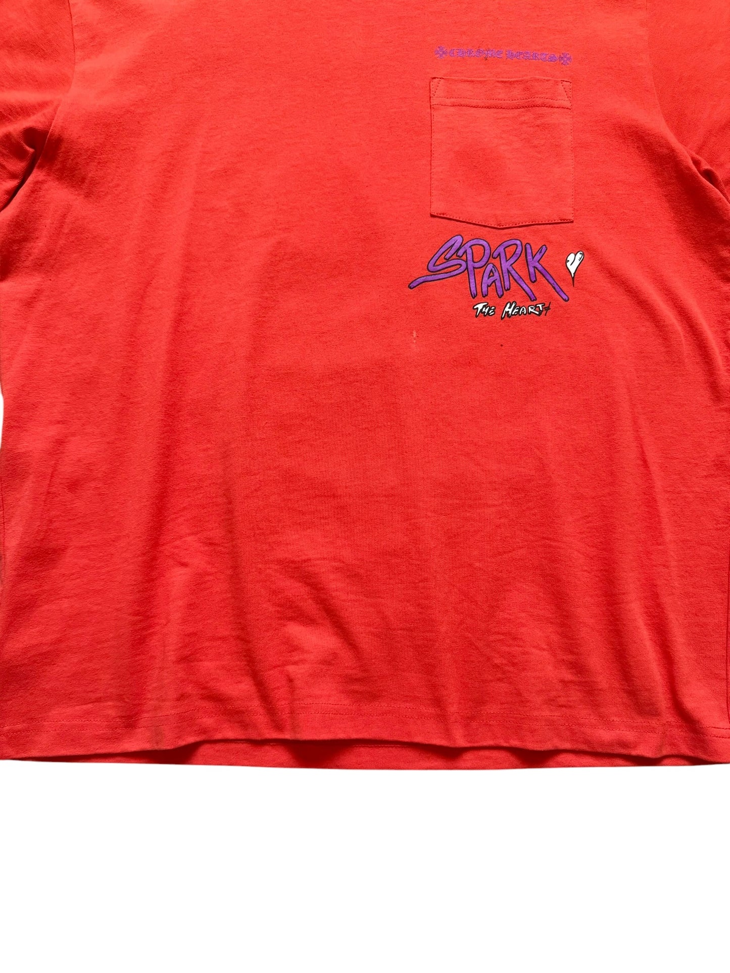 Chrome Hearts Matty Boy Heart Spark Short Sleeve Tee