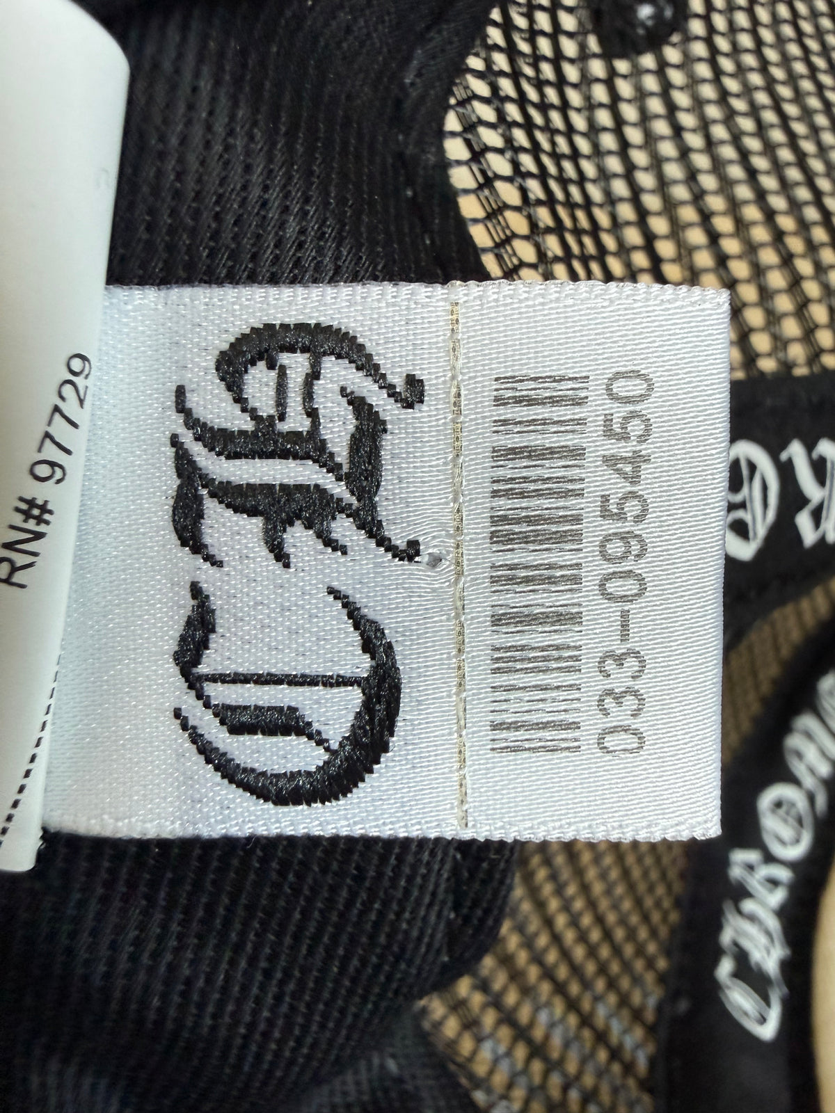 Chrome Hearts Multicolor Rainbow Cross Trucker