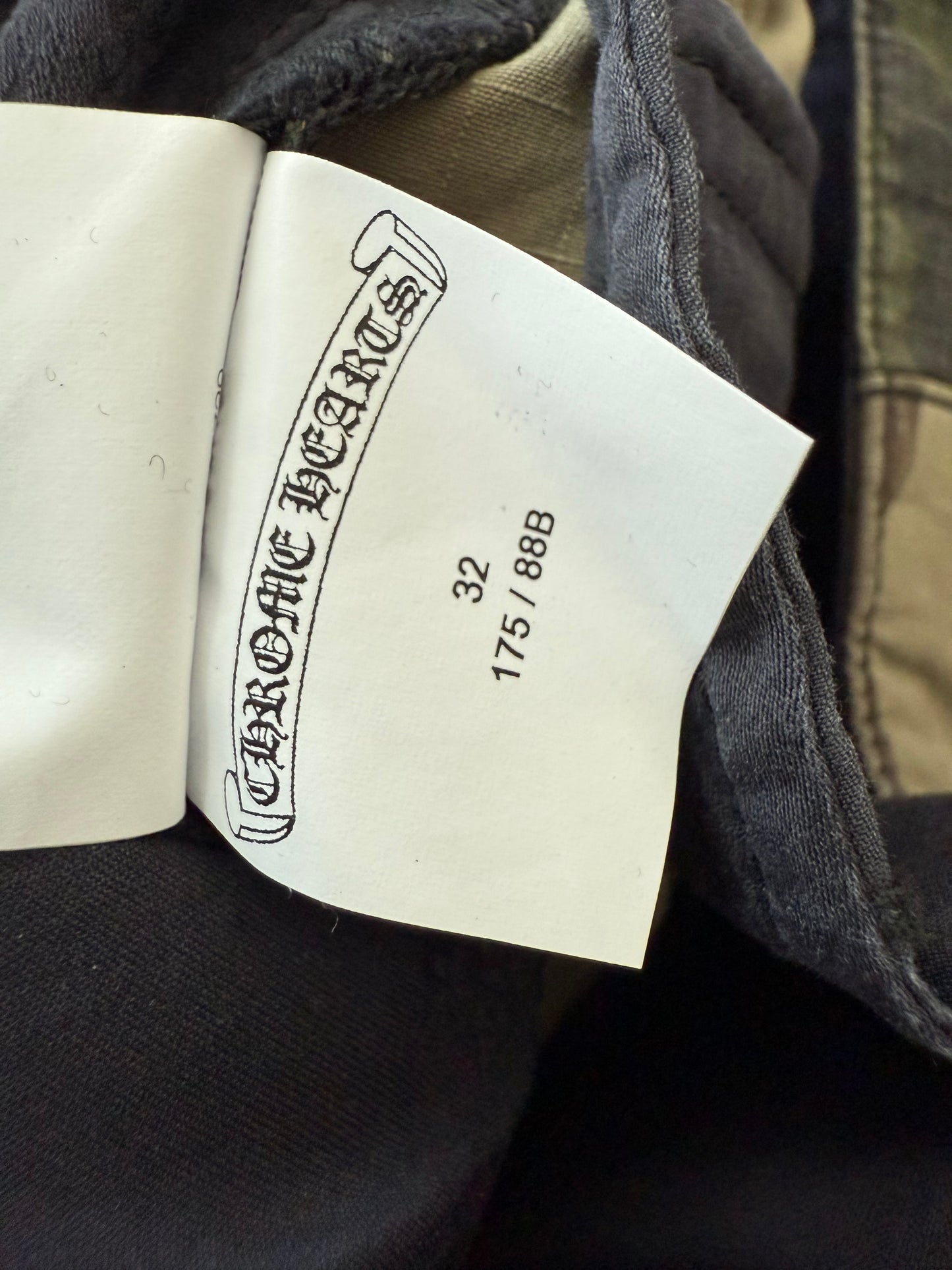 Chrome Hearts Devil Dog Camo Cargo Shorts