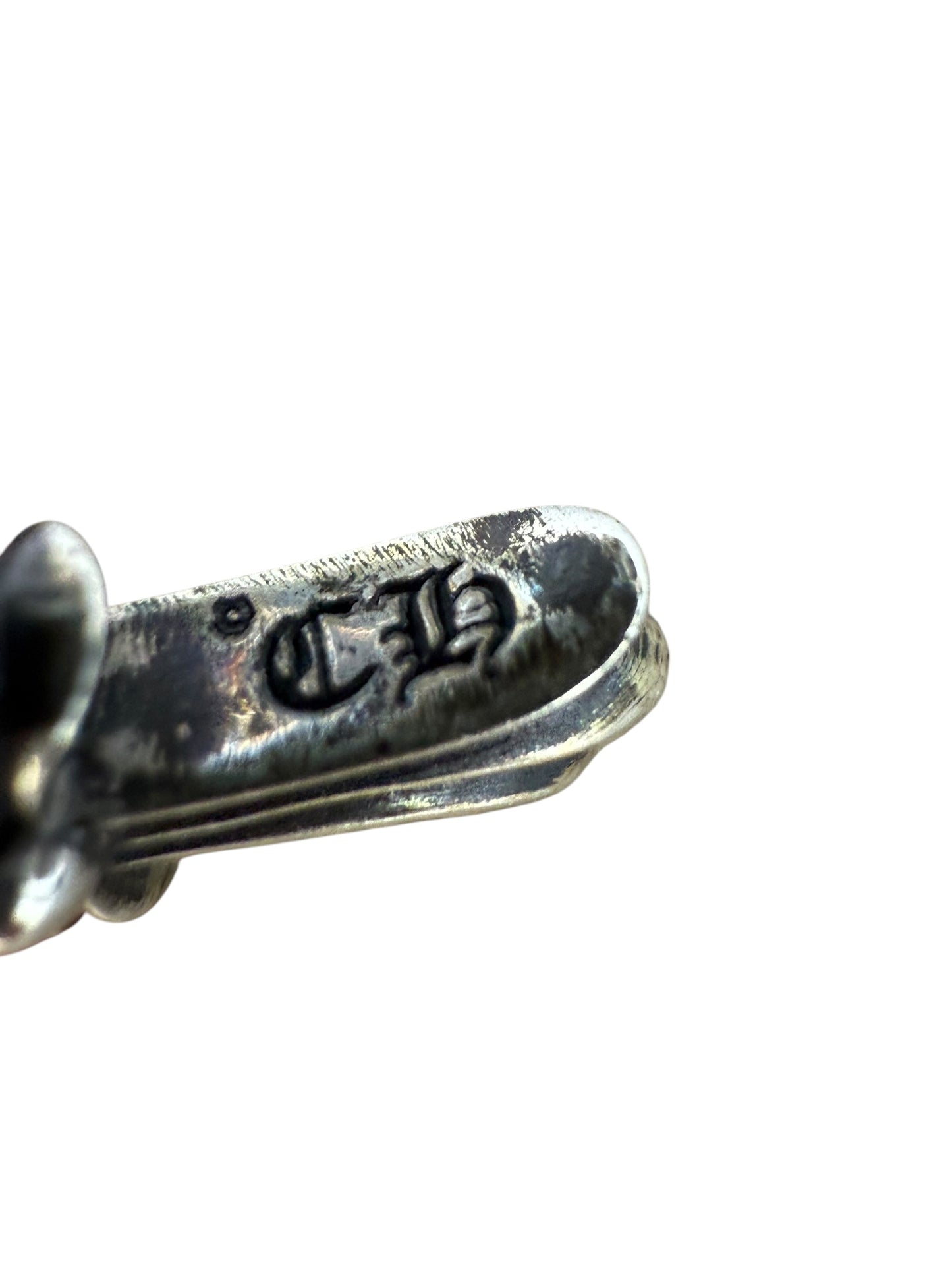 Chrome Hearts Baby Fat Silver Earring