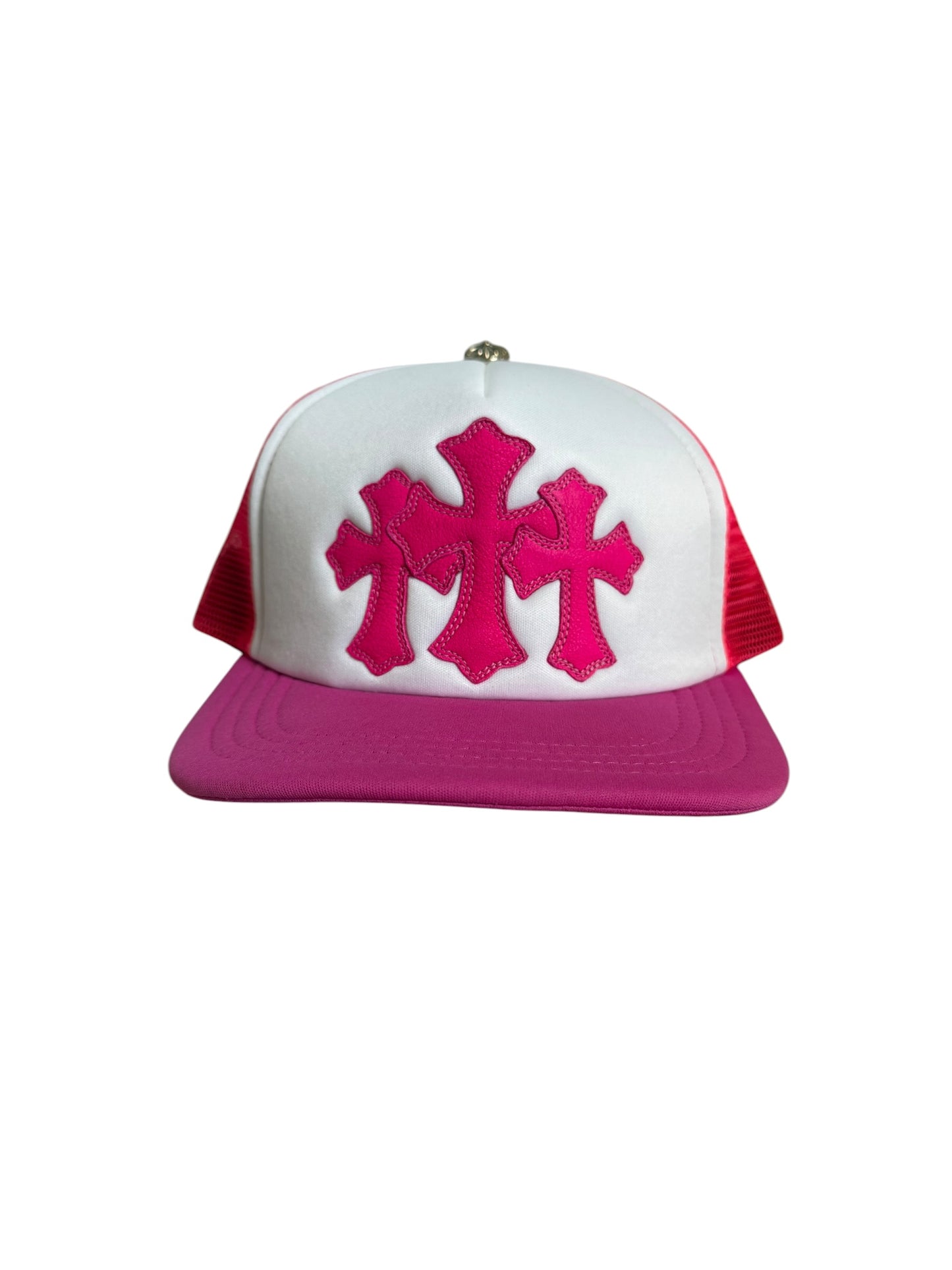 Chrome Hearts Cemetery Leather Patch Trucker