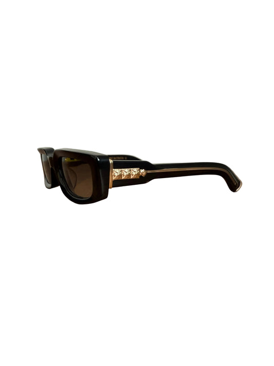 Chrome Hearts Zelda Sunglasses Black Gold