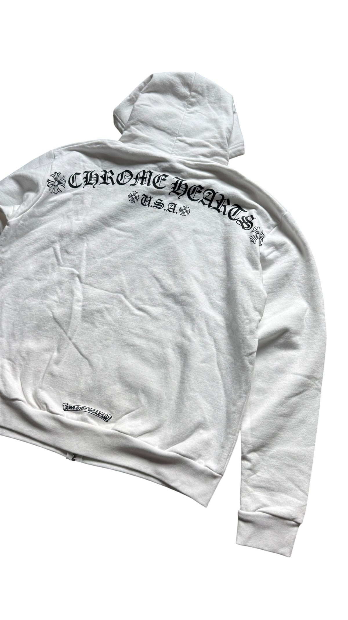 Chrome Hearts T Bar Zip Up Hoodie