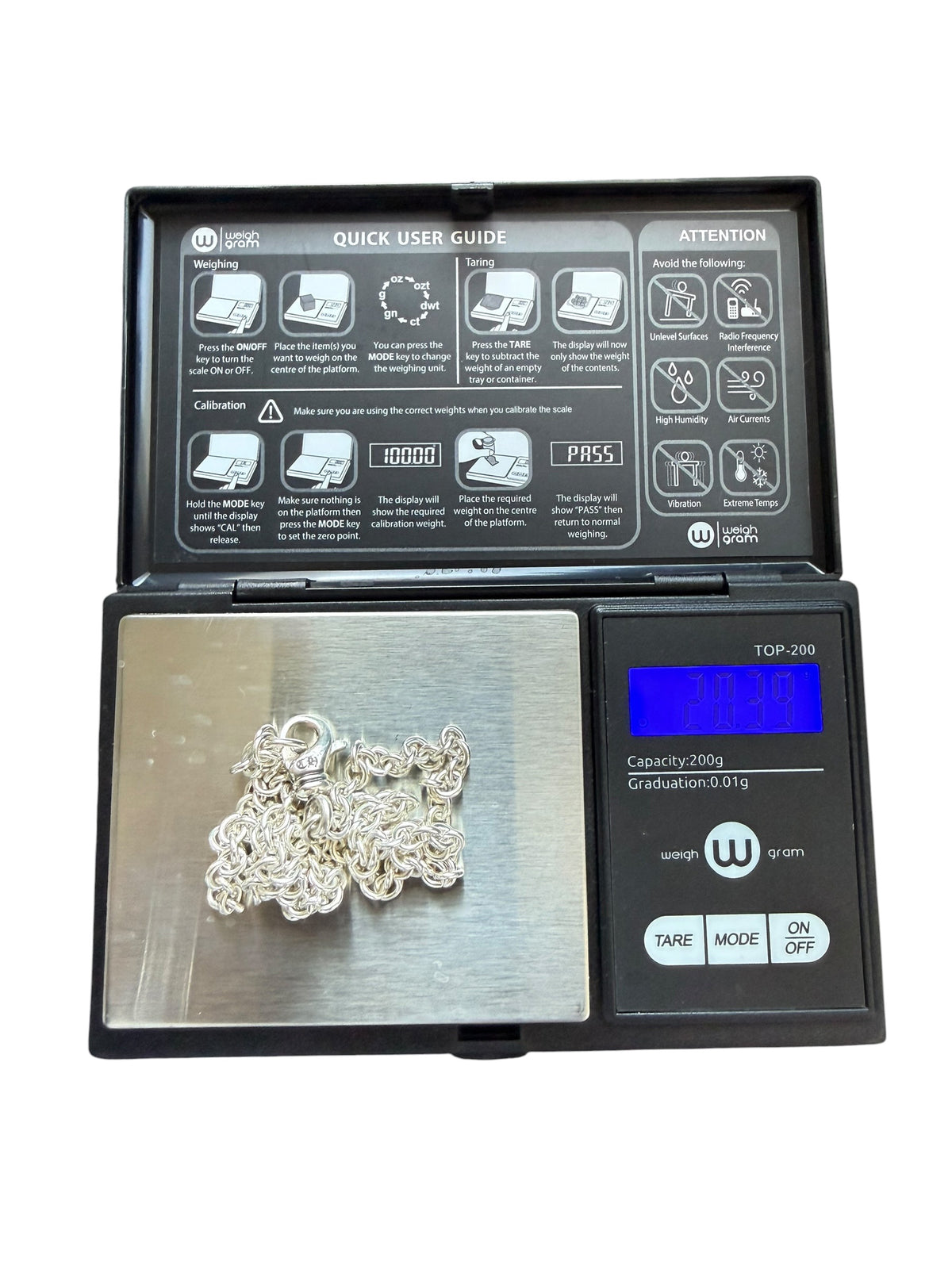 Chrome Hearts NE Silver Necklace