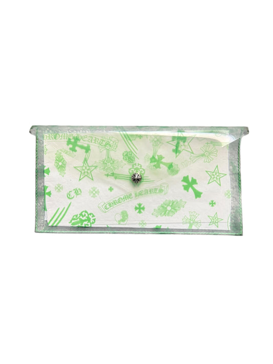 Chrome Hearts Logo Transparent Pouch