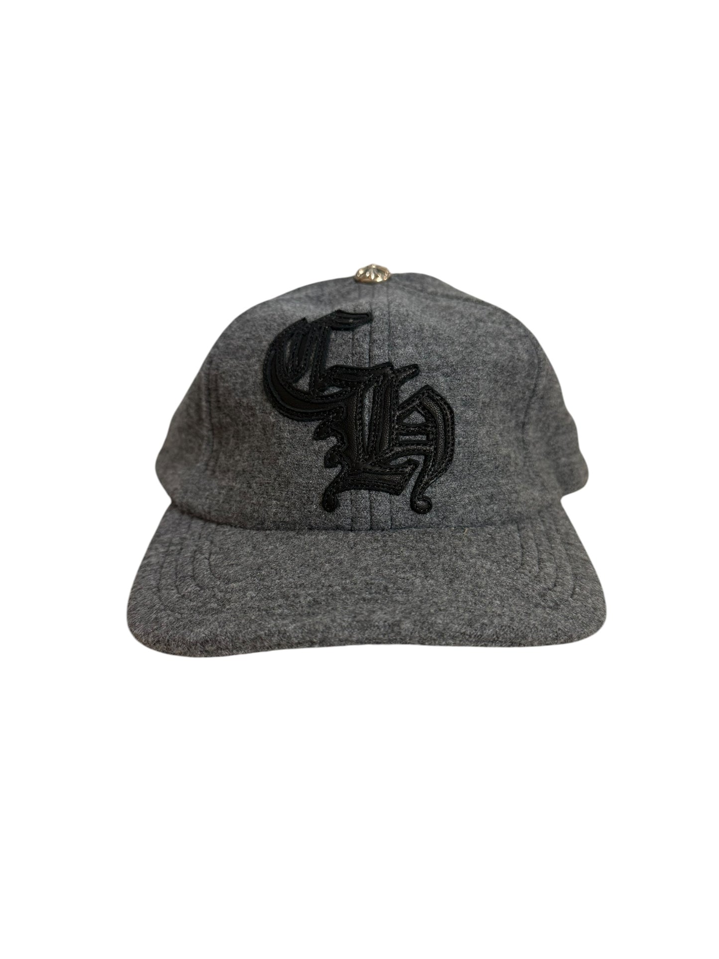Chrome Hearts CH Leather Patch Logo Wool Hat