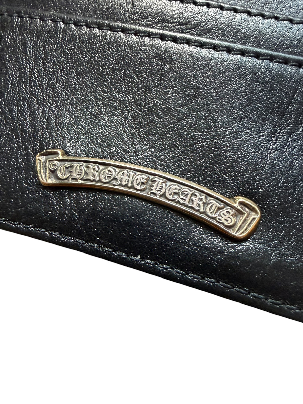 Chrome Hearts Dagger Leather Cardholder