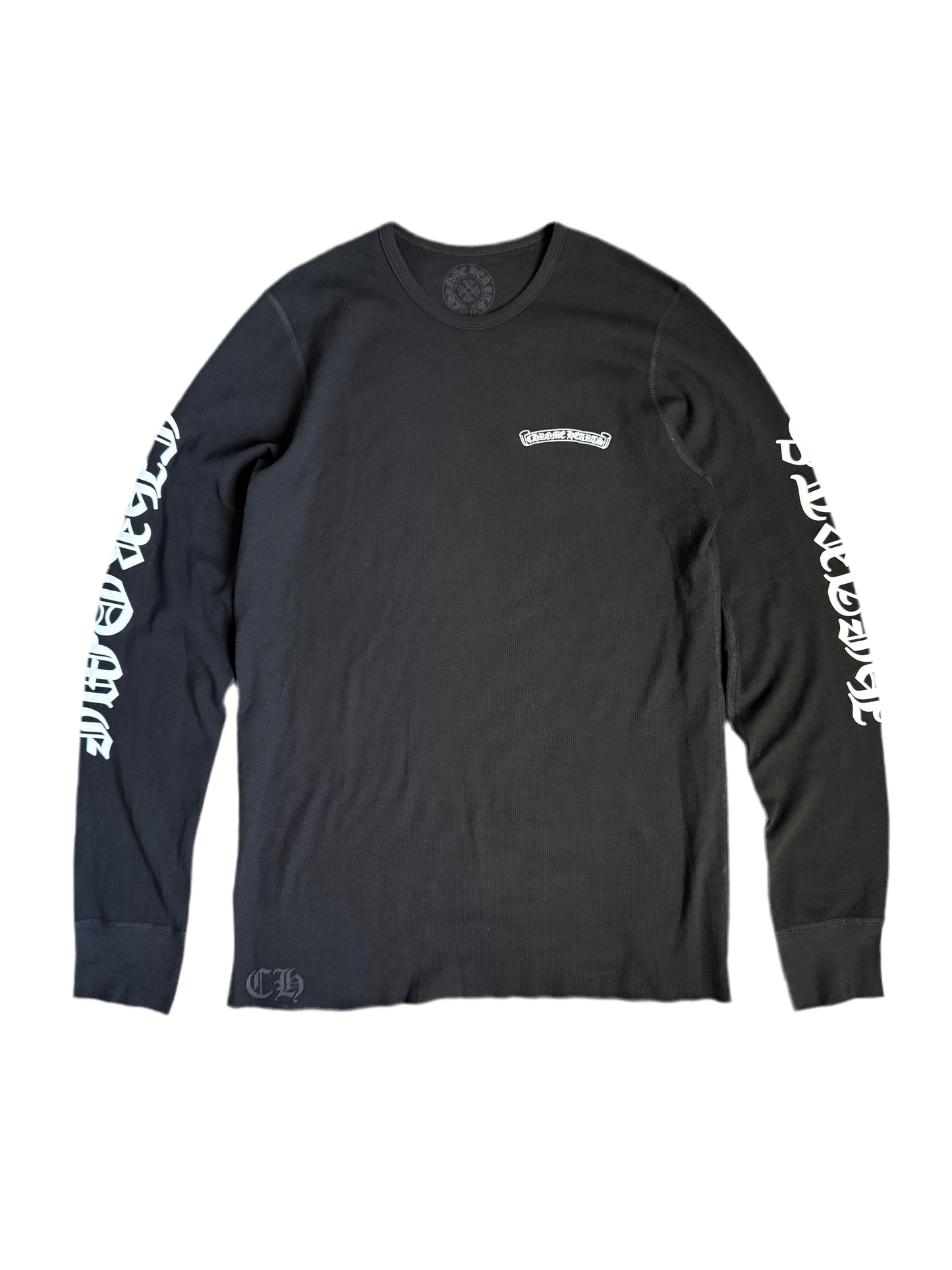 Chrome Hearts Scroll Thermal LS T-Shirt Black