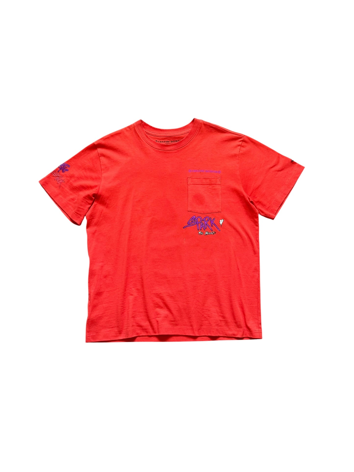 Chrome Hearts Matty Boy Heart Spark Short Sleeve Tee