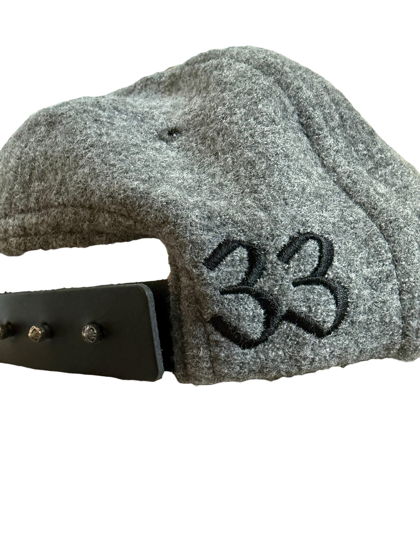Chrome Hearts CH Leather Patch Logo Wool Hat