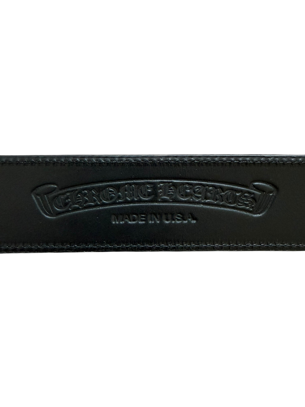 Chrome Hearts Leather Belt Strap 1.5"