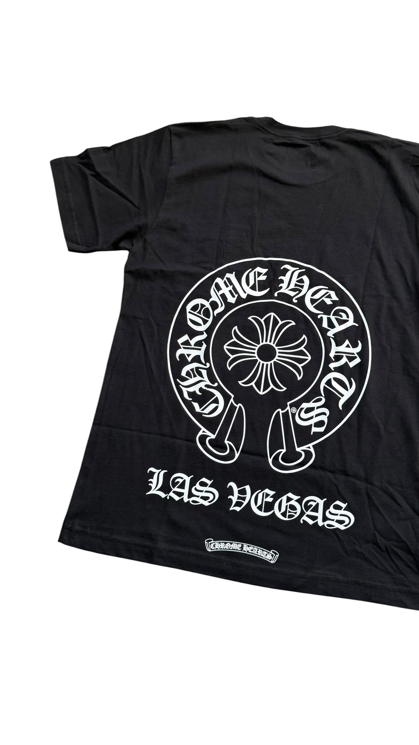 Chrome Hearts Las Vegas Horseshoe Short Sleeve T-Shirt