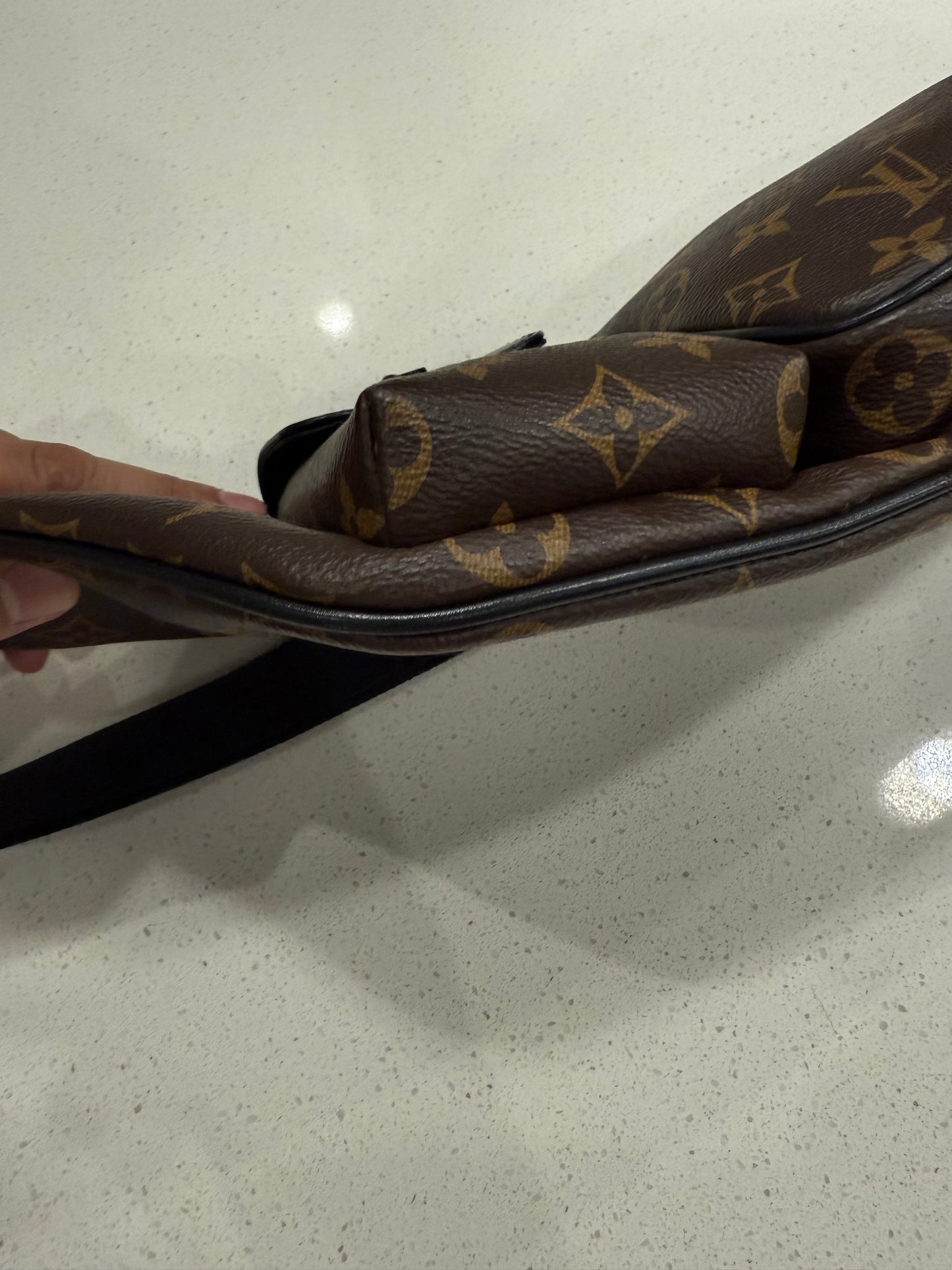 Louis Vuitton Discover Monogram Bum Bag Brown