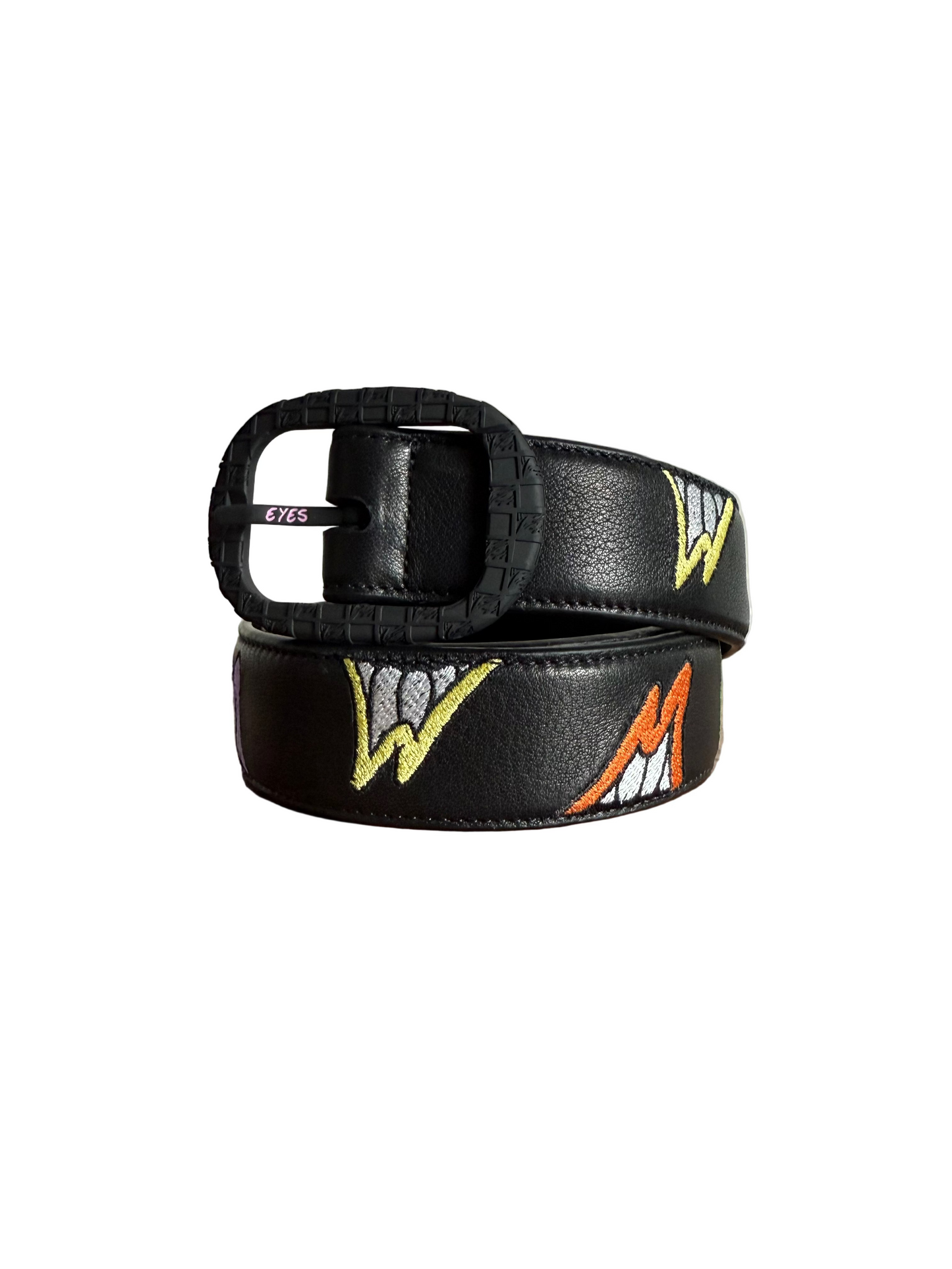 Matty Boy Chomper Stitched 99 Eyez Leather Belt