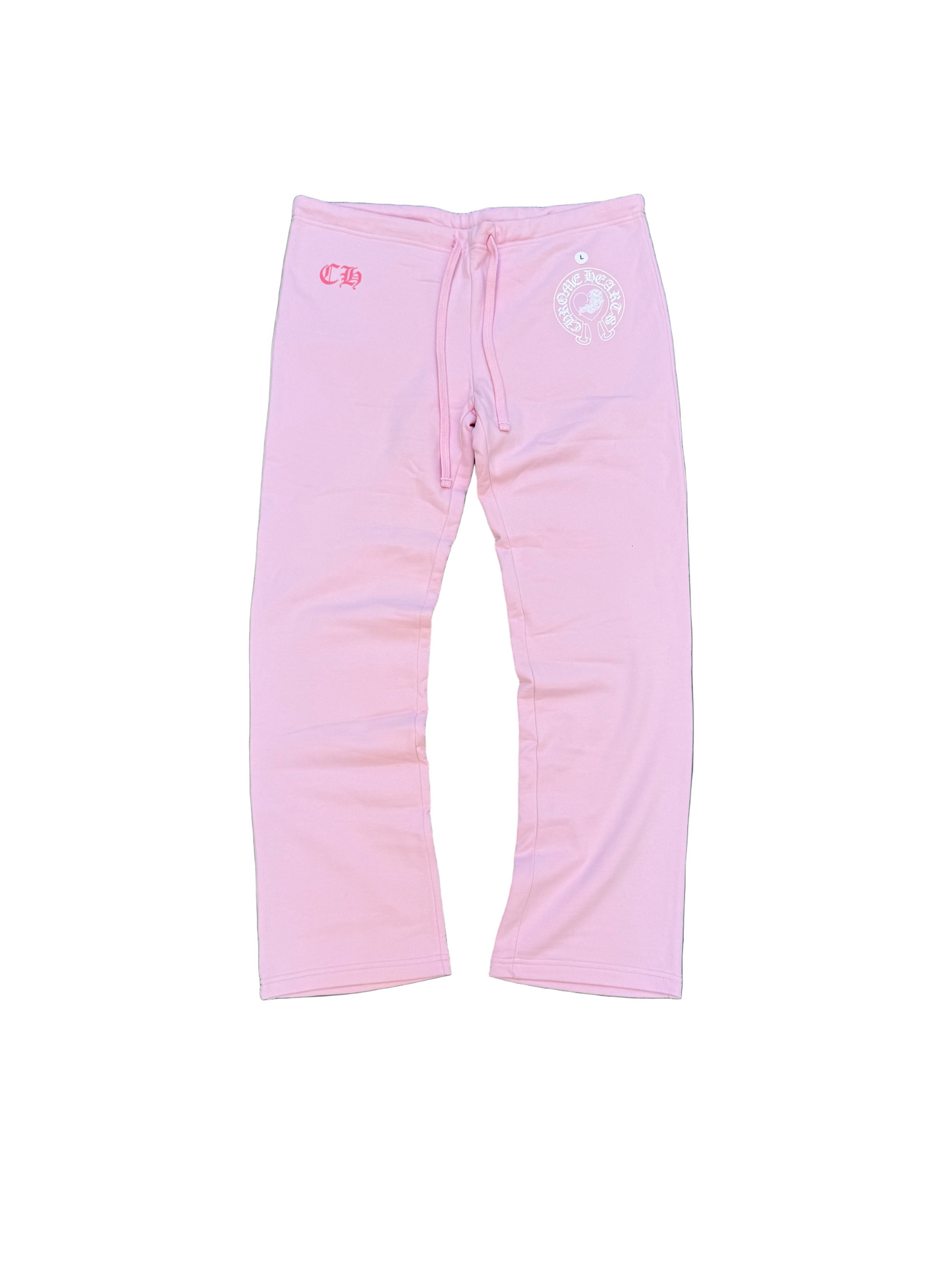 Chrome Hearts Heart Vine Art Basel Sweatpants Pink