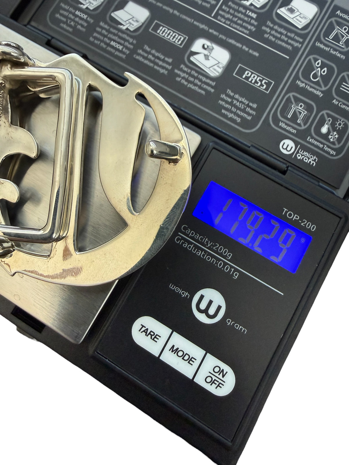 Chrome Hearts CH 1.5" Buckle