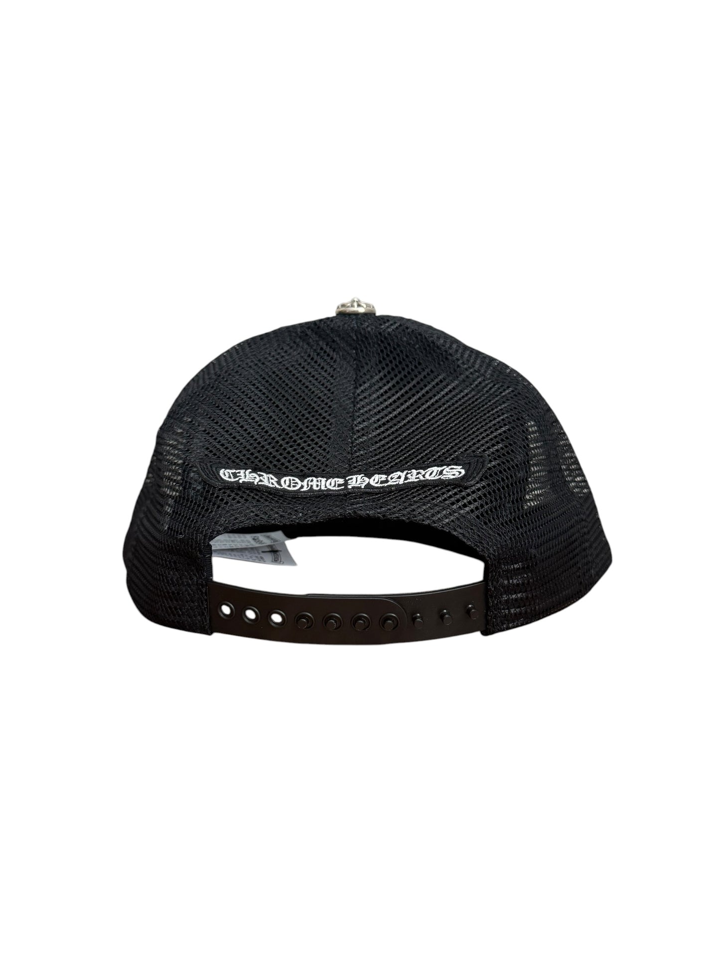 Chrome Hearts Fuck Leather Patch Trucker Black Pink