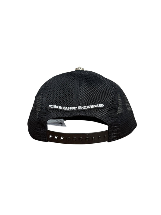 Chrome Hearts Fuck Leather Patch Trucker Black Pink