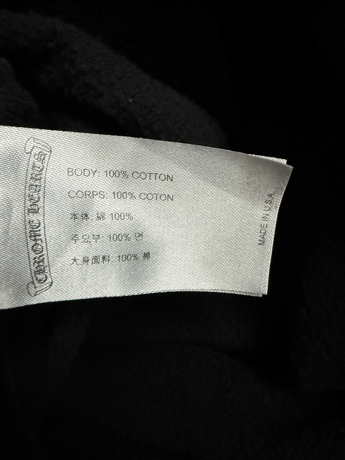 Chrome Hearts Deadly Doll Horseshoe Pullover Hoodie Black Red