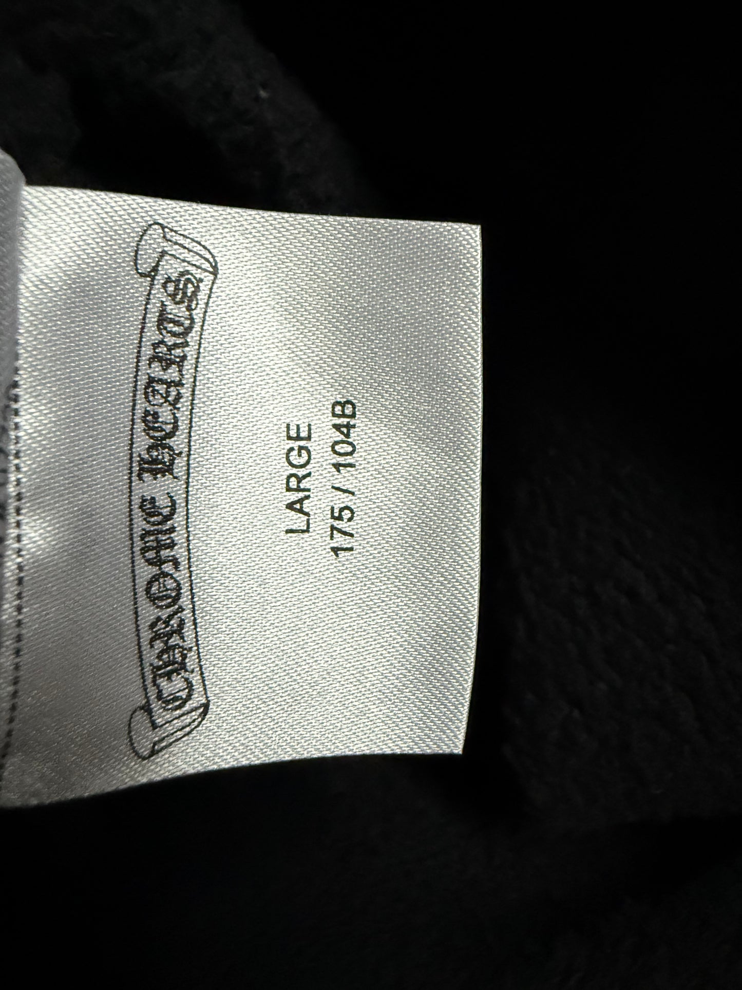 Chrome Hearts Deadly Doll Horseshoe Pullover Hoodie Black Red