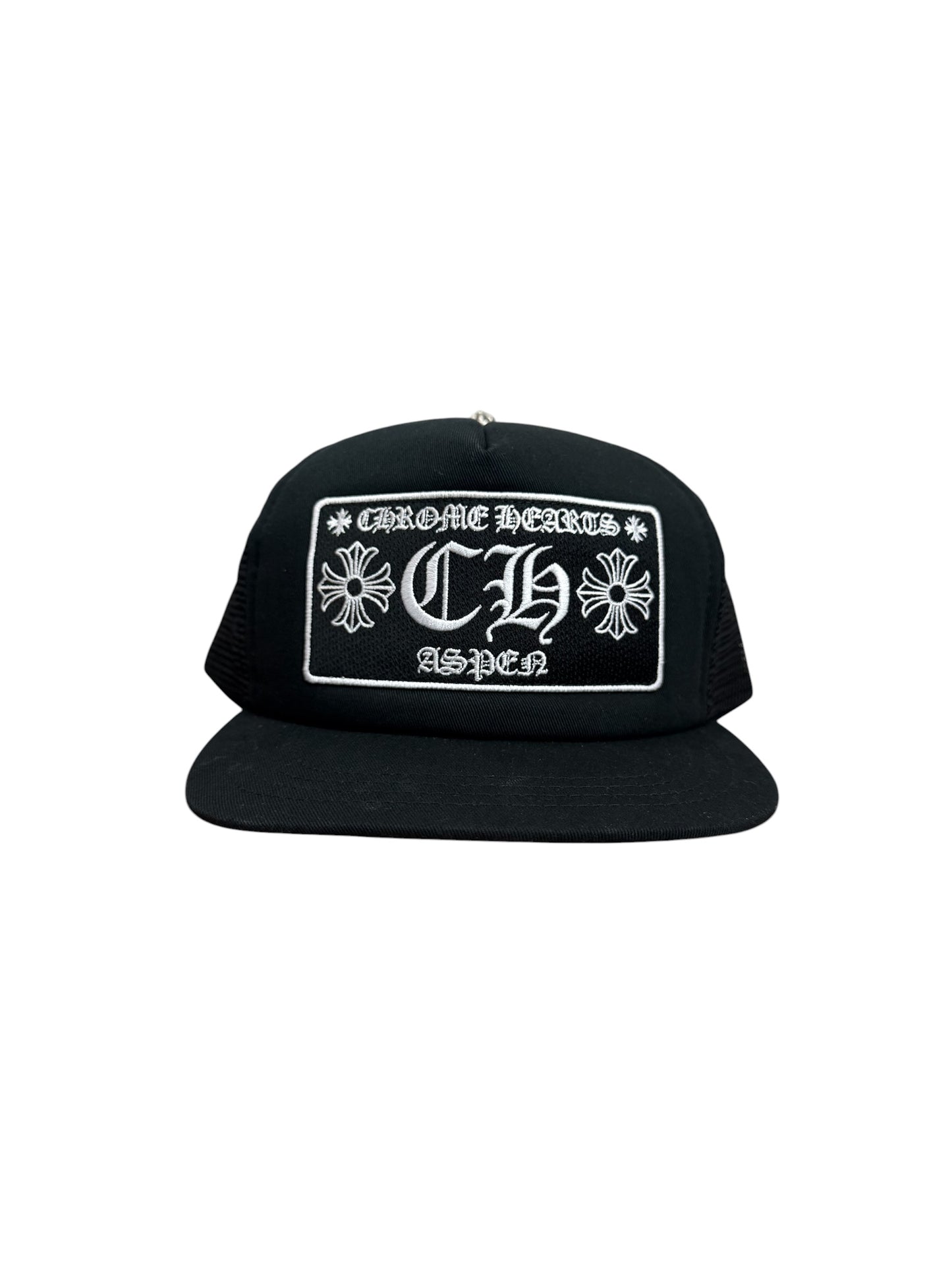 Chrome Hearts CH Aspen Trucker Hat Black