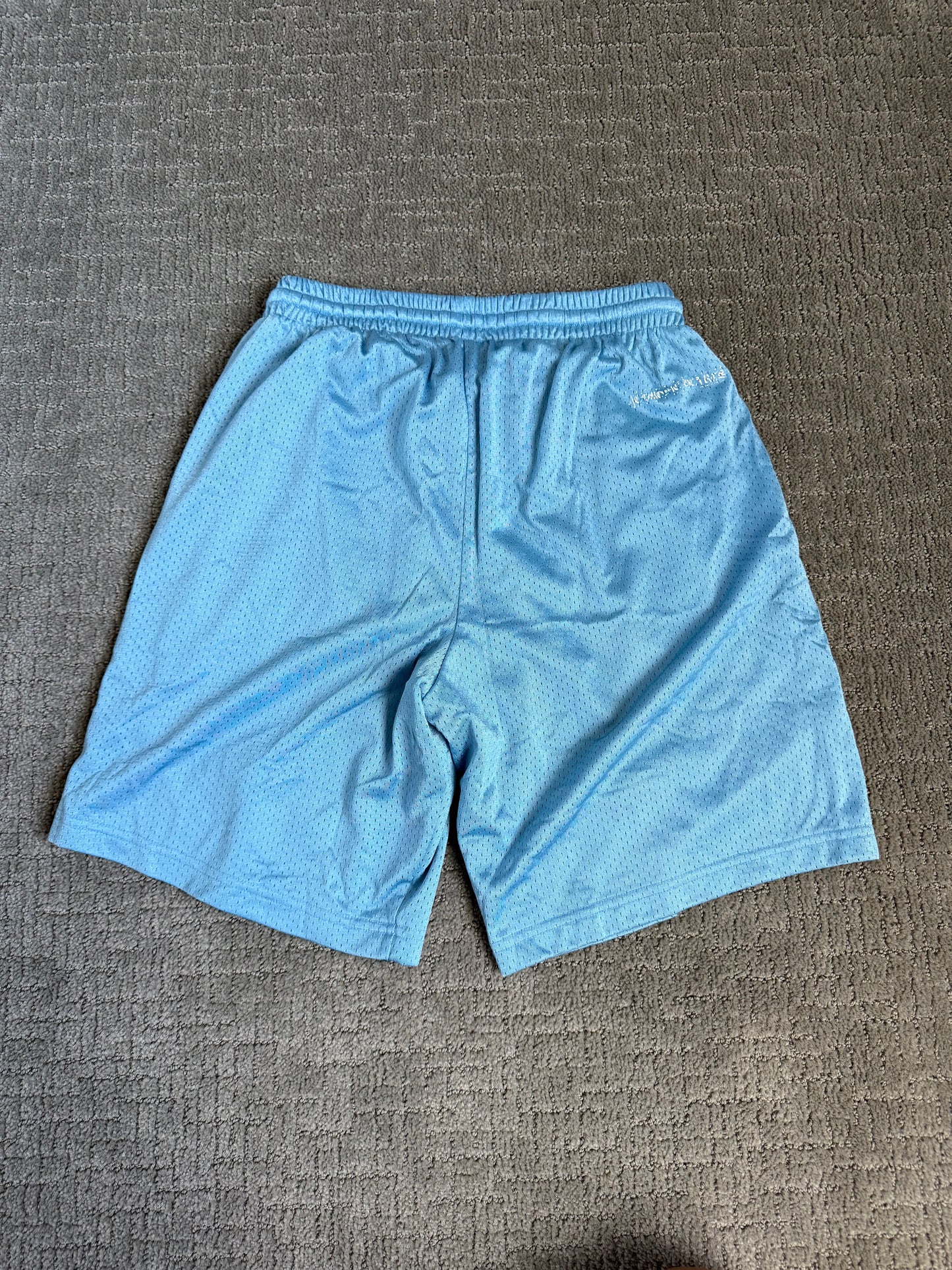 Chrome Hearts Stadium Jersey Mesh Shorts Blue