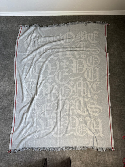 Chrome Hearts Love You Cashmere Blanket Grey