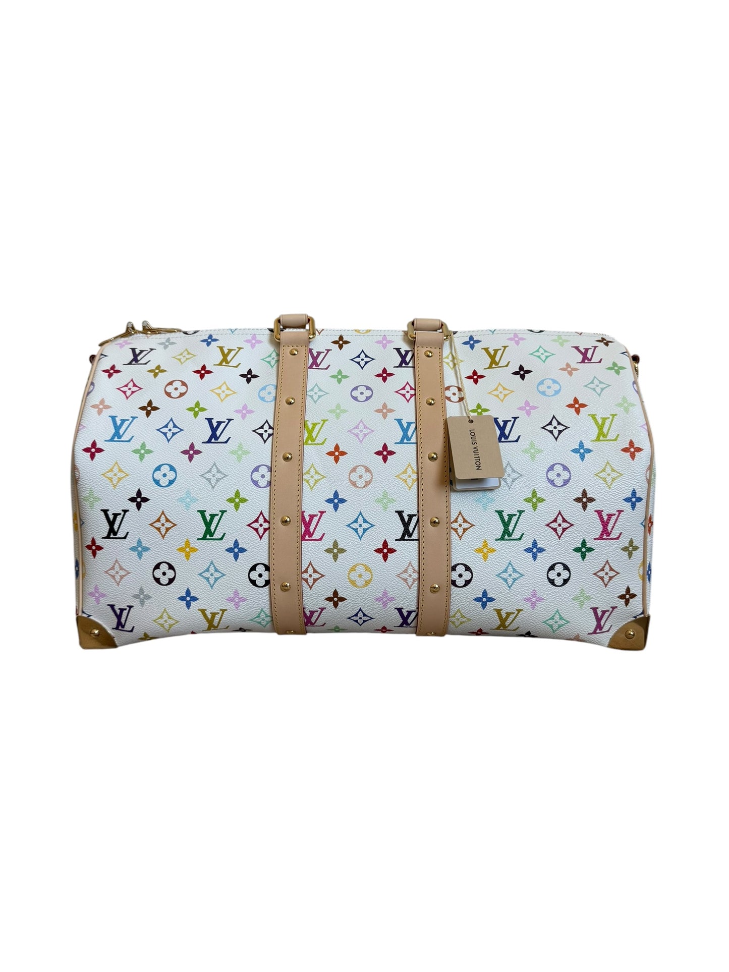 Louis Vuitton Murakami Keepall Bandouliere 45 Monogram Duffle