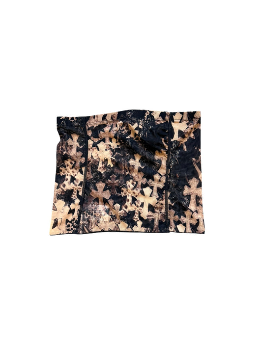Chrome Hearts Cross Sheer Mesh Sleeveless Shirt