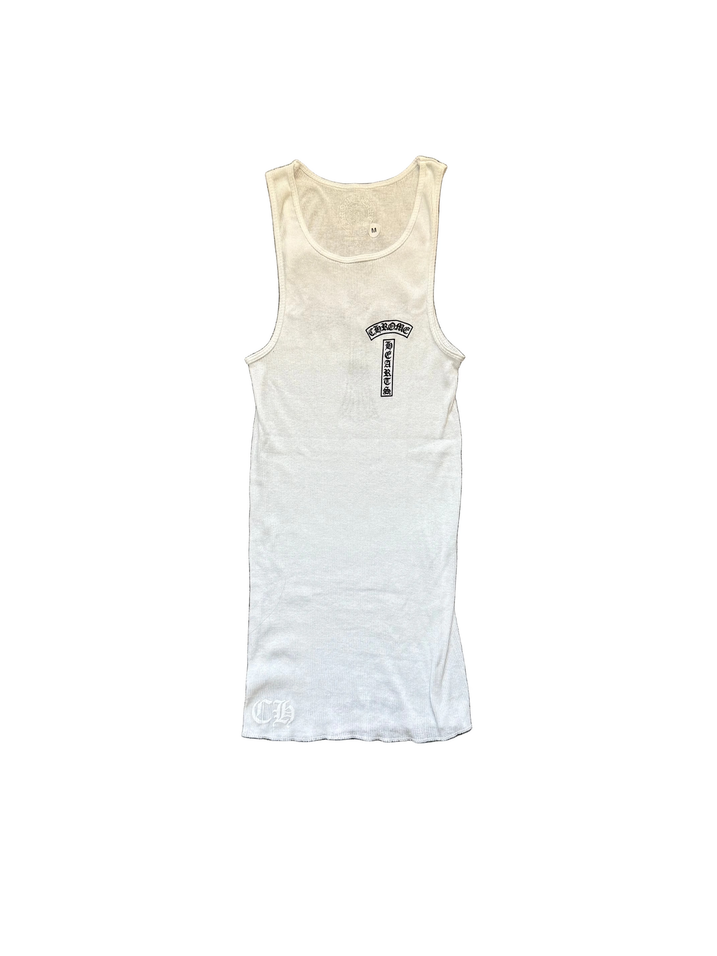 Chrome Hearts T-Bar Tank Top White