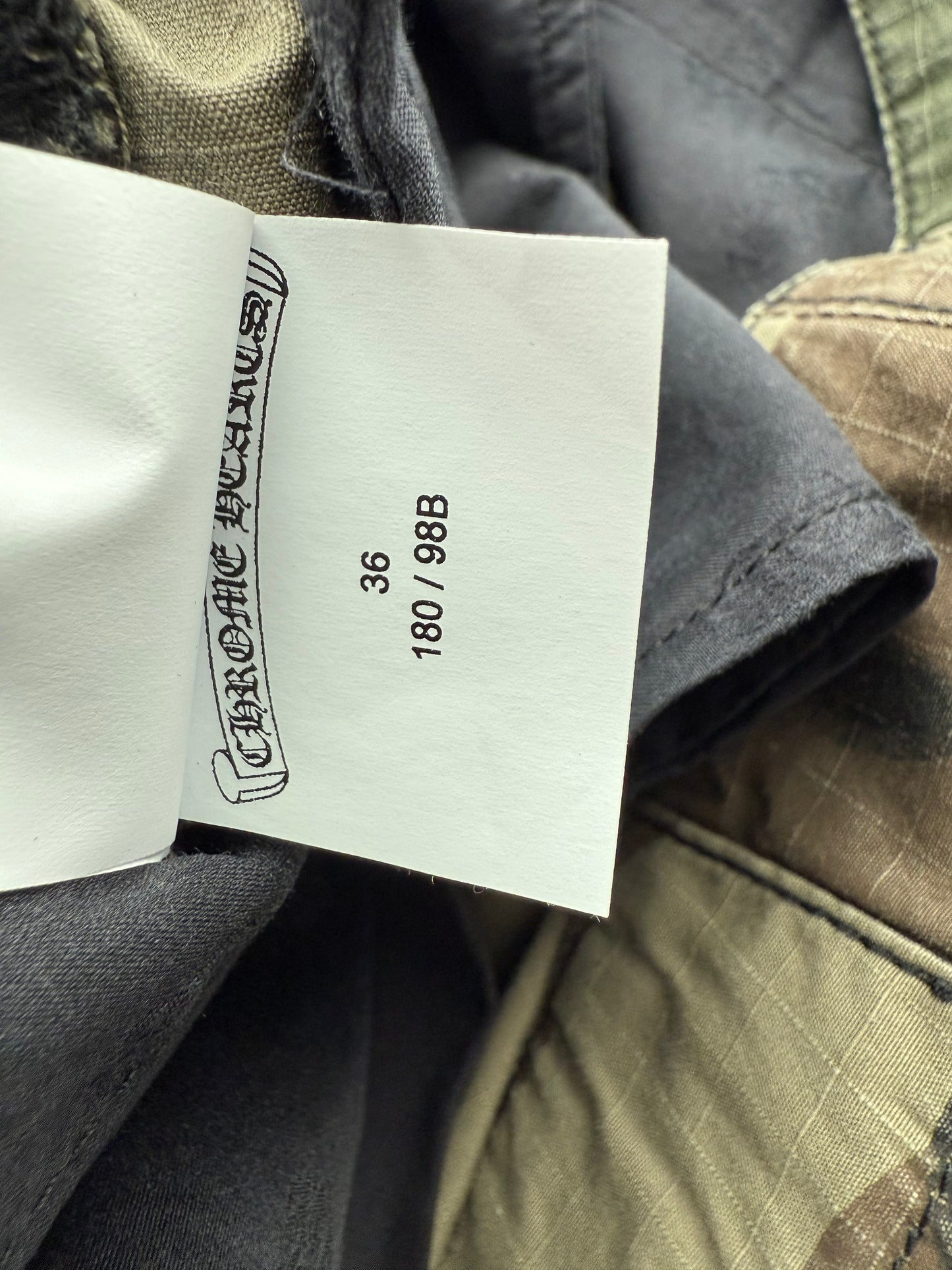 Chrome Hearts Devil Dog Camo Cargo Shorts