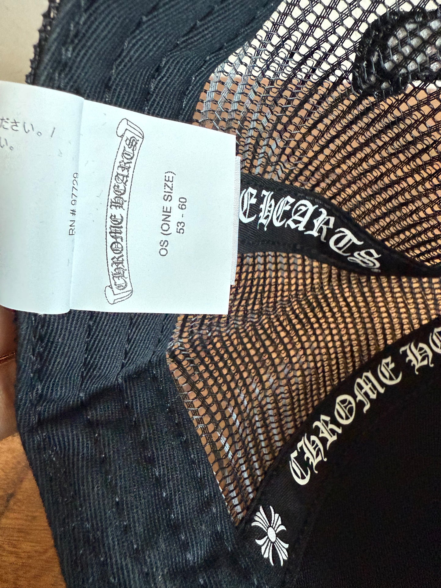 Chrome Hearts King Taco Patch Cross Snapback Hat Camo