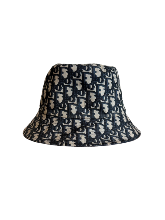 Dior Oblique Reversible Bucket Hat Navy