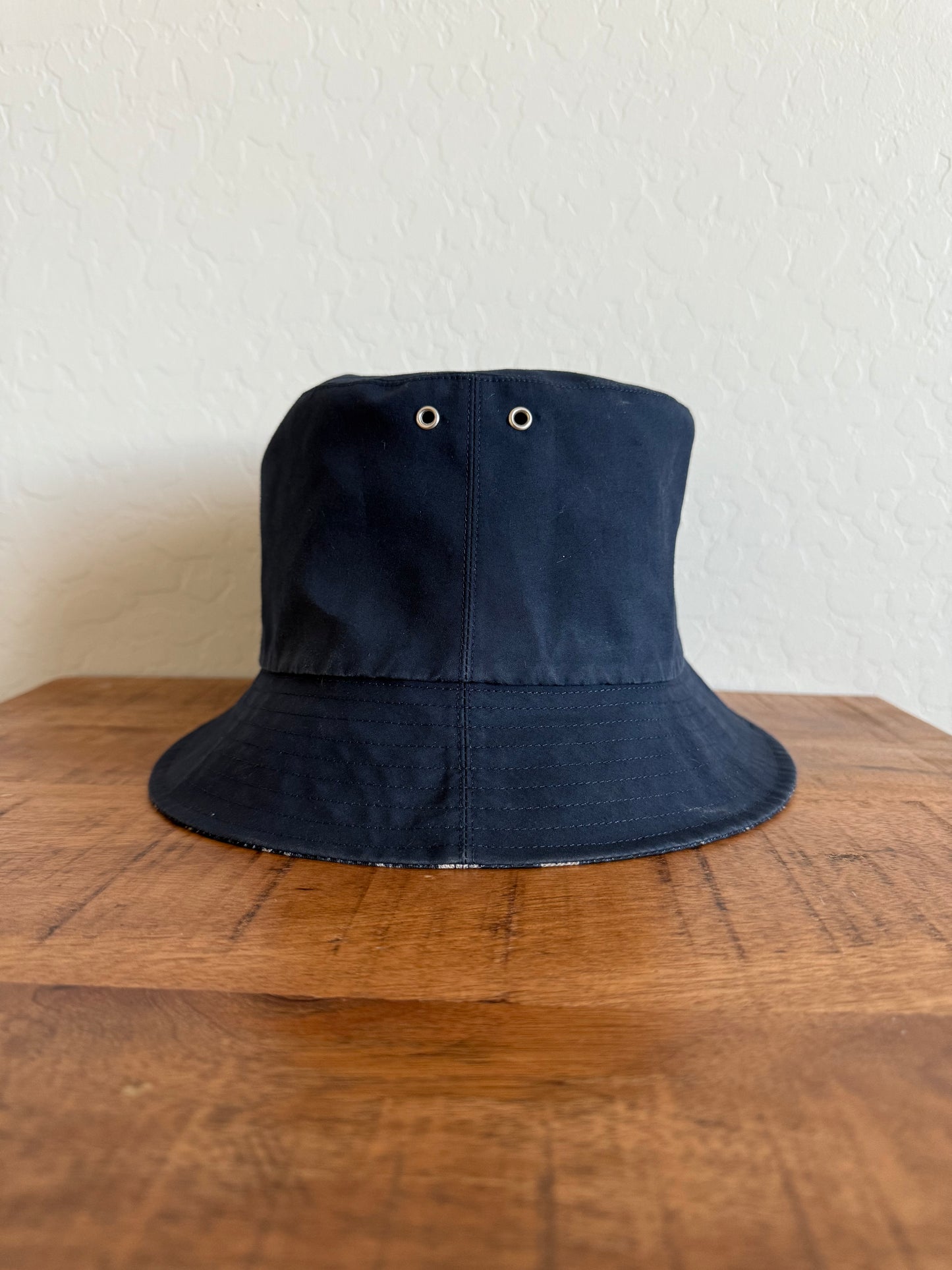 Dior Oblique Reversible Bucket Hat Navy