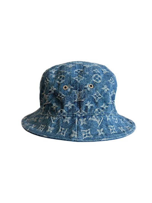Louis Vuitton Denim Reversible Bucket Hat
