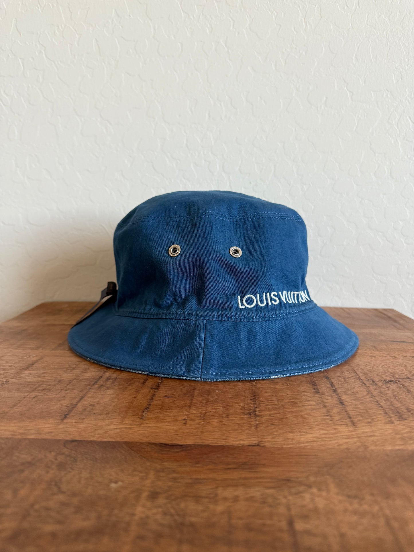 Louis Vuitton Denim Reversible Bucket Hat