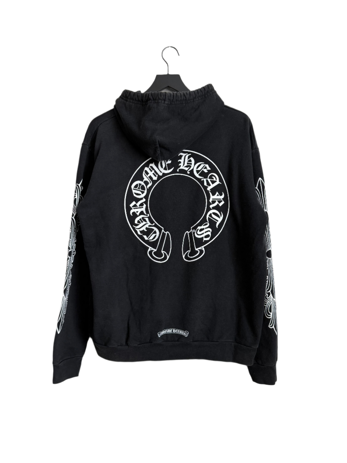 Chrome Hearts Horseshoe Floral Pullover Black