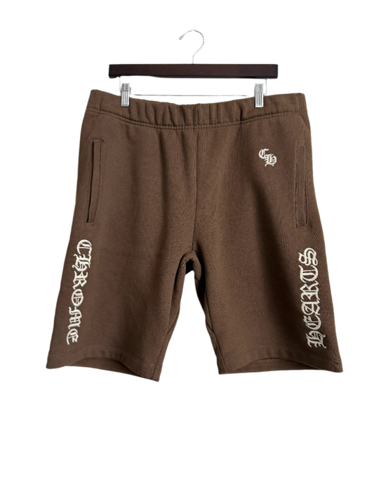Chrome Hearts Slo Ride Shorts Brown