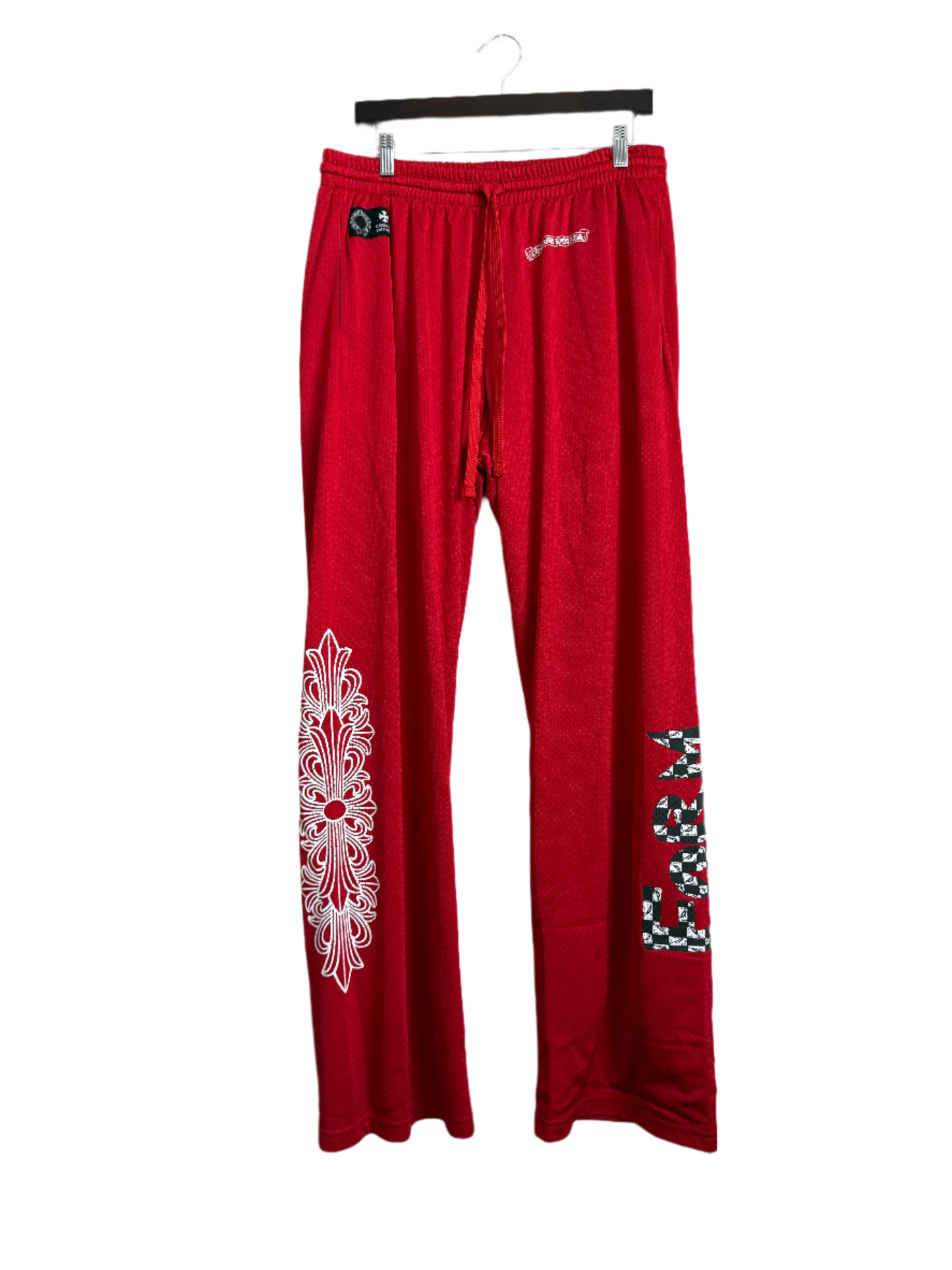 Chrome Hearts Matty Boy Stadium Pants Red
