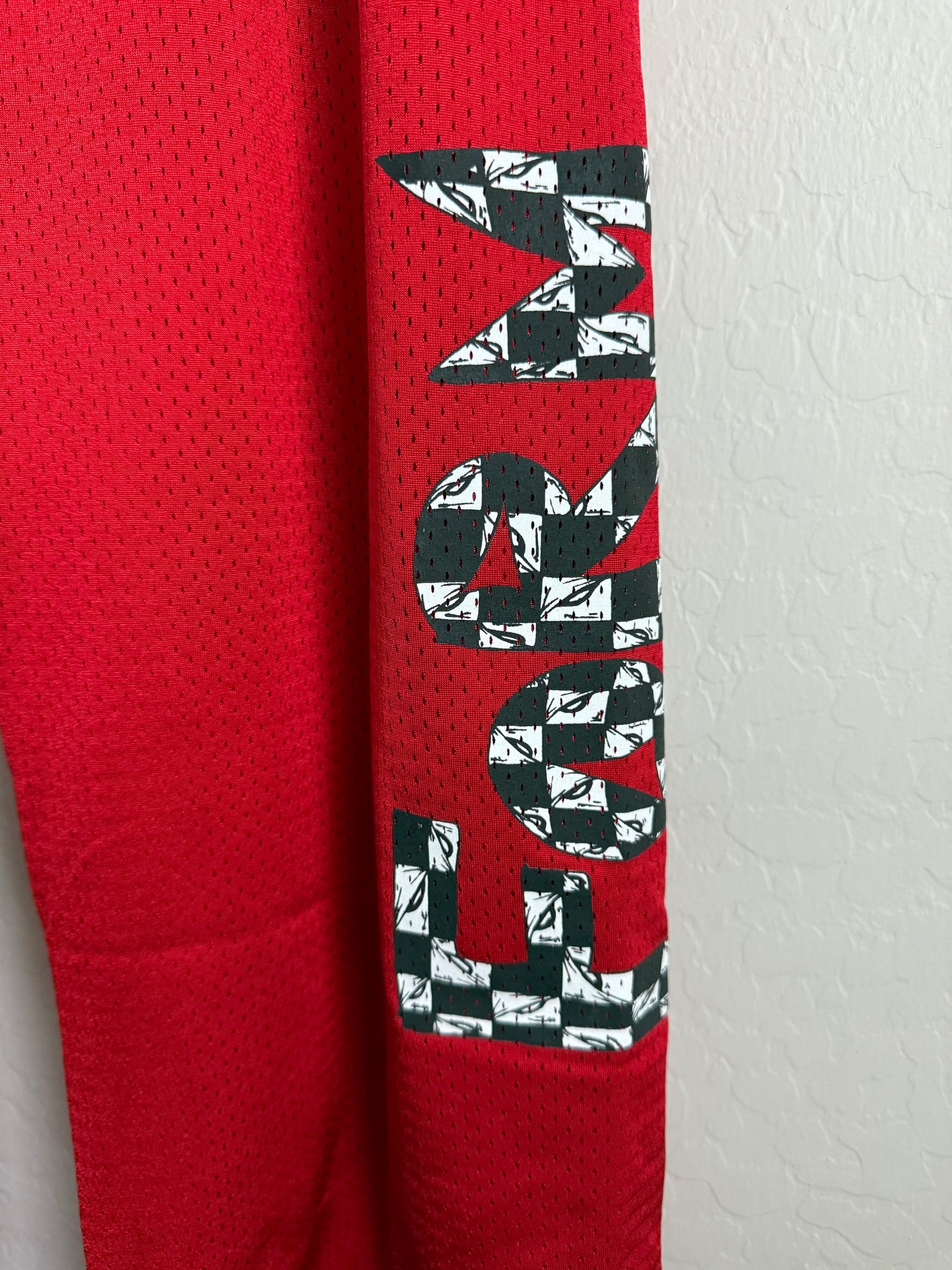 Chrome Hearts Matty Boy Stadium Pants Red