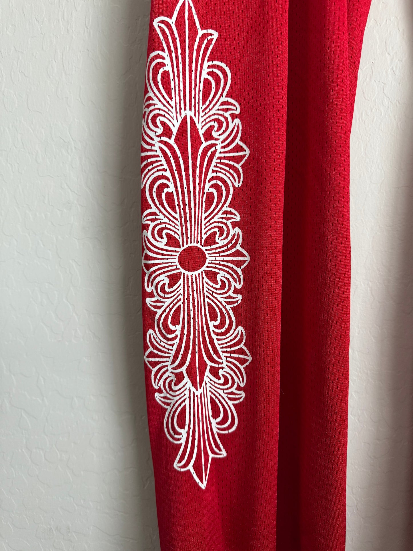 Chrome Hearts Matty Boy Stadium Pants Red