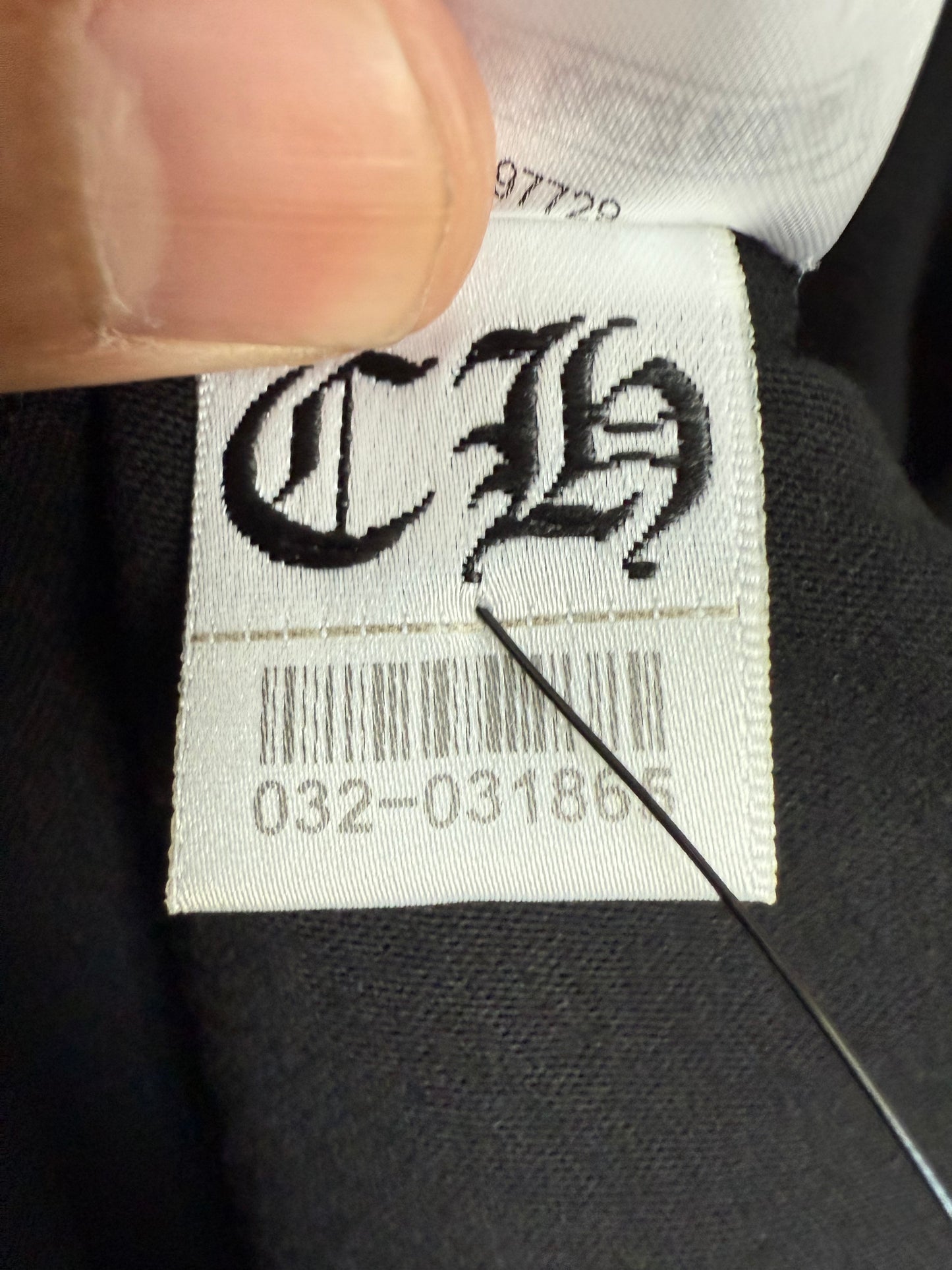 Chrome Hearts St Barth Scroll SS T-Shirt Black