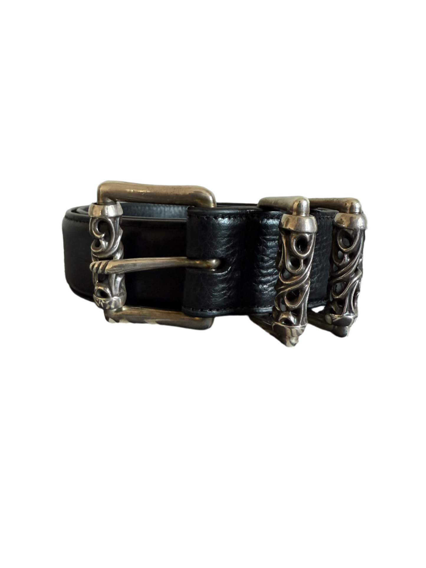 Chrome Hearts Roller Leather Belt