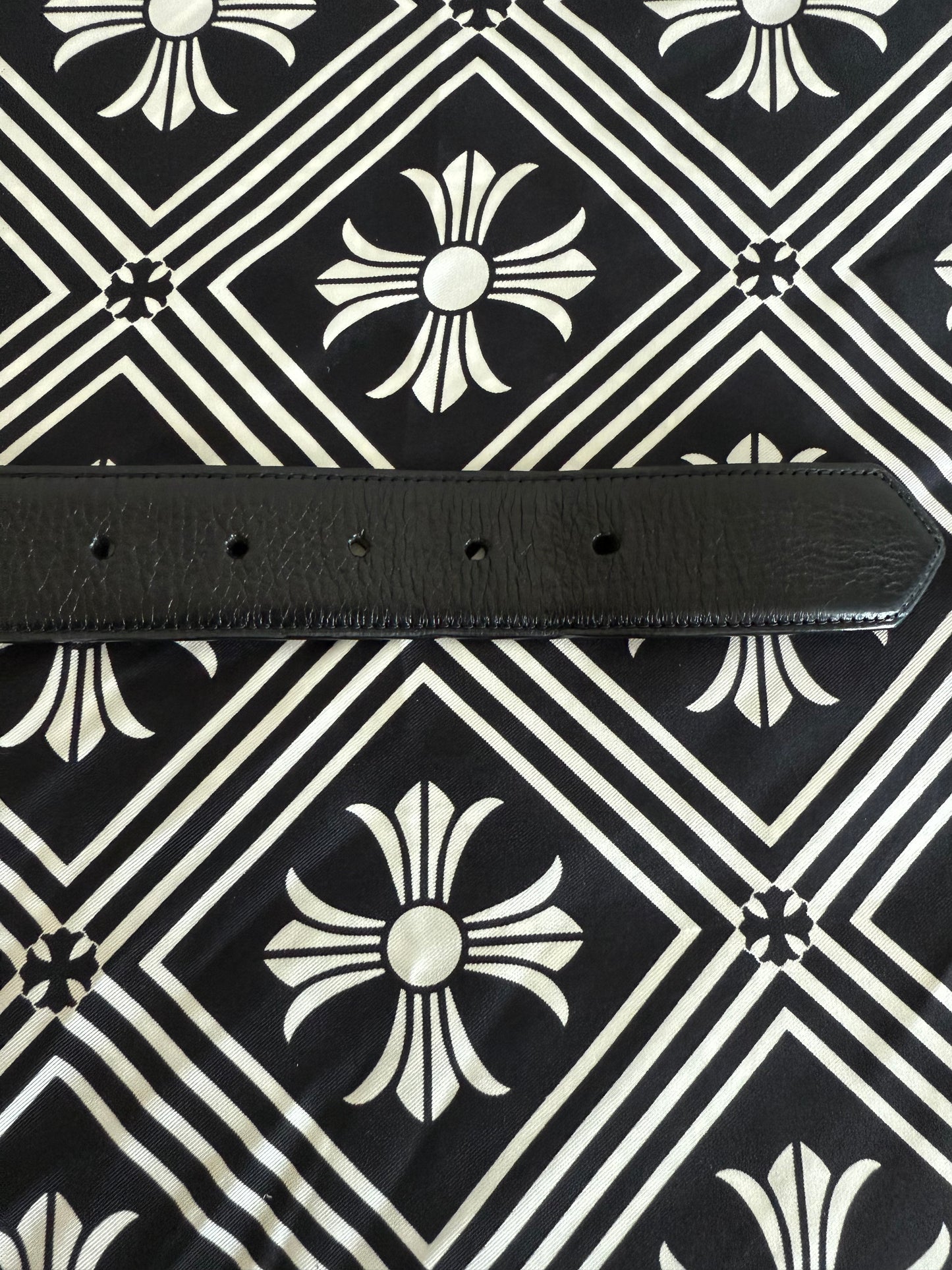 Chrome Hearts Roller Leather Belt