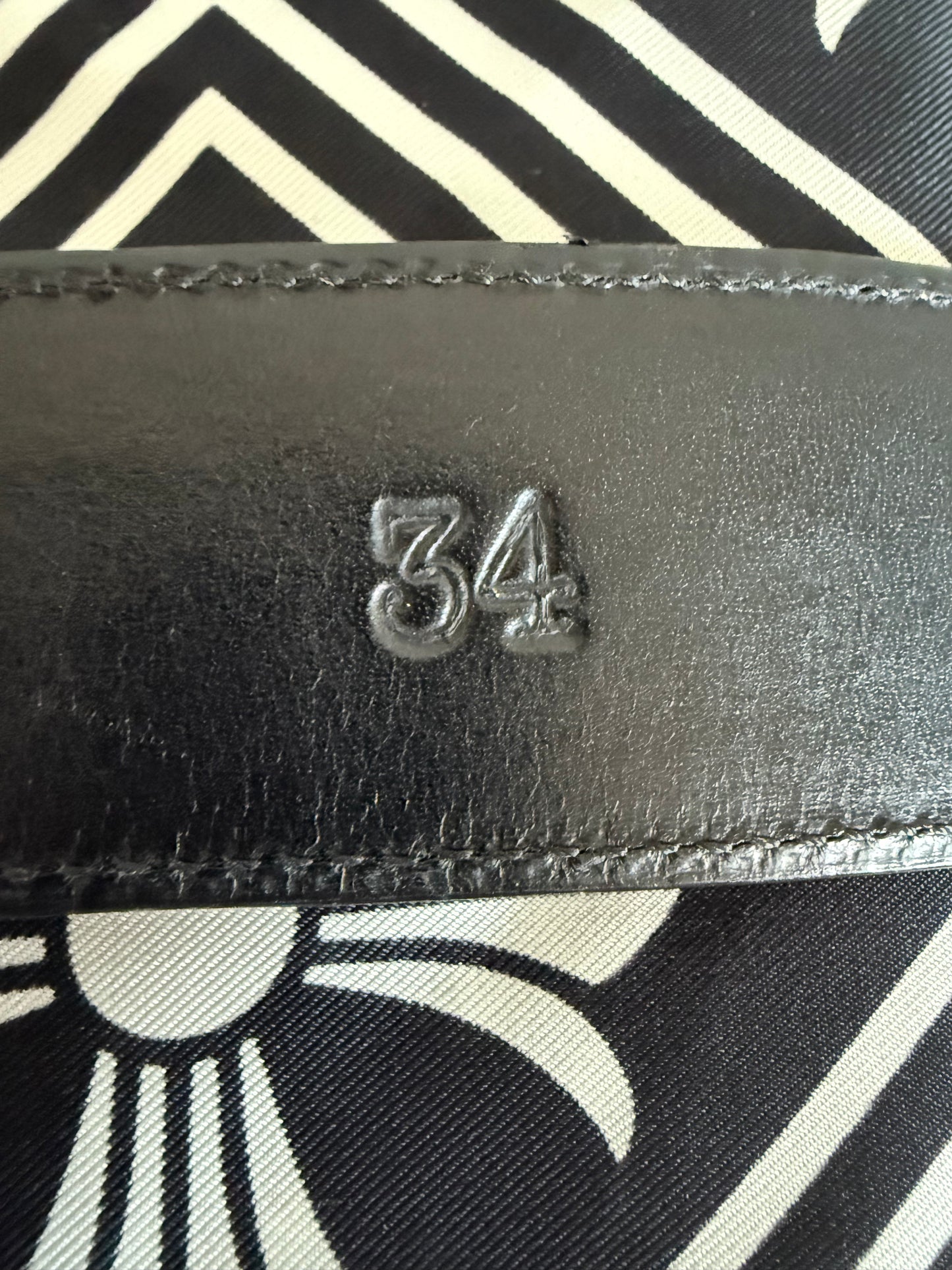 Chrome Hearts Roller Leather Belt