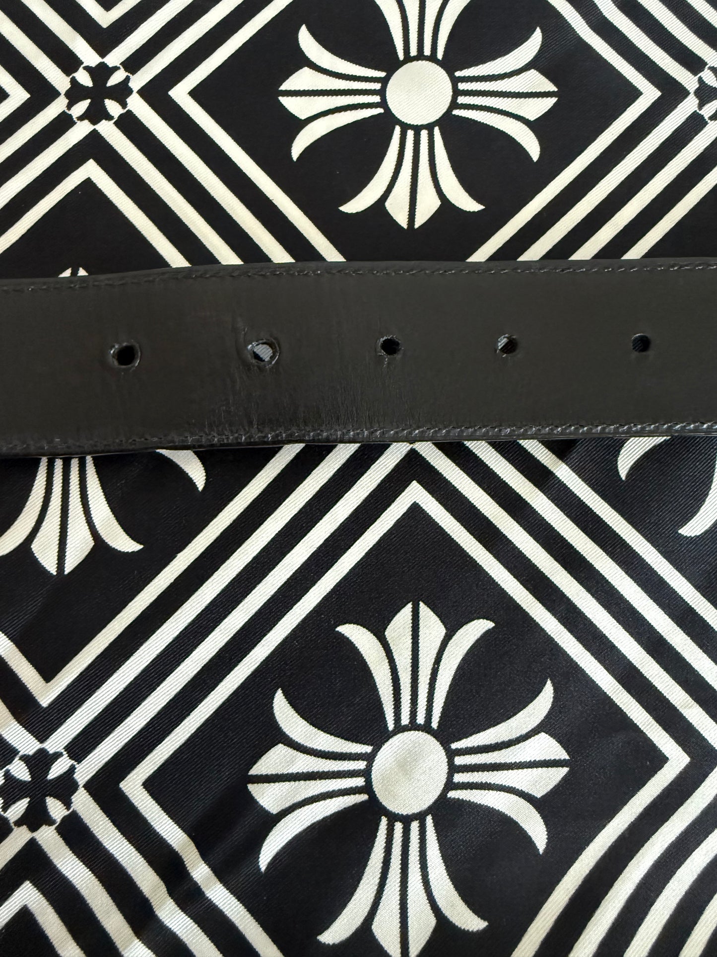 Chrome Hearts Roller Leather Belt